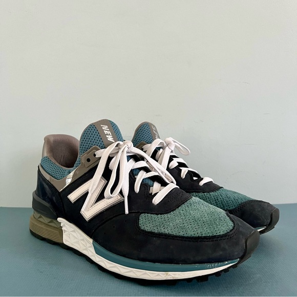 New Balance Other - New Balance Ronnie Fieg x Dover Street Market 574 Sport Navy Sneakers